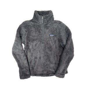 Patagonia Los Gatos 1/4 Zip Fleece Pullover Grey Womens Size S